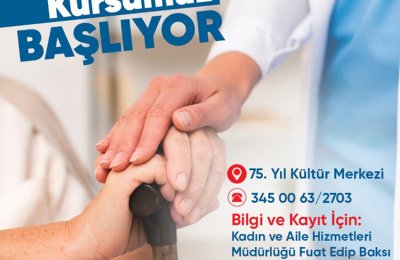 Bayraklı’da \'Hasta Bakım Kursu\' kayıtları başladı